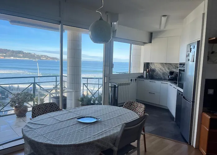 En Bord De Beachfront Hendaye